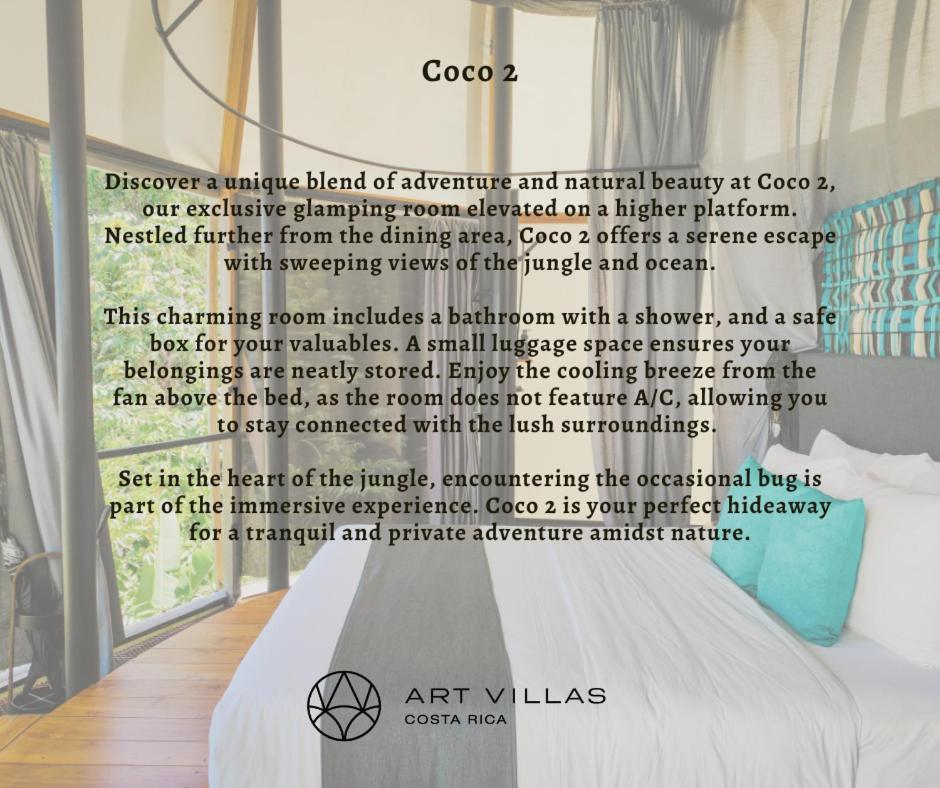Art Villas Costa Rica, Villas & Glamping Uvita Buitenkant foto